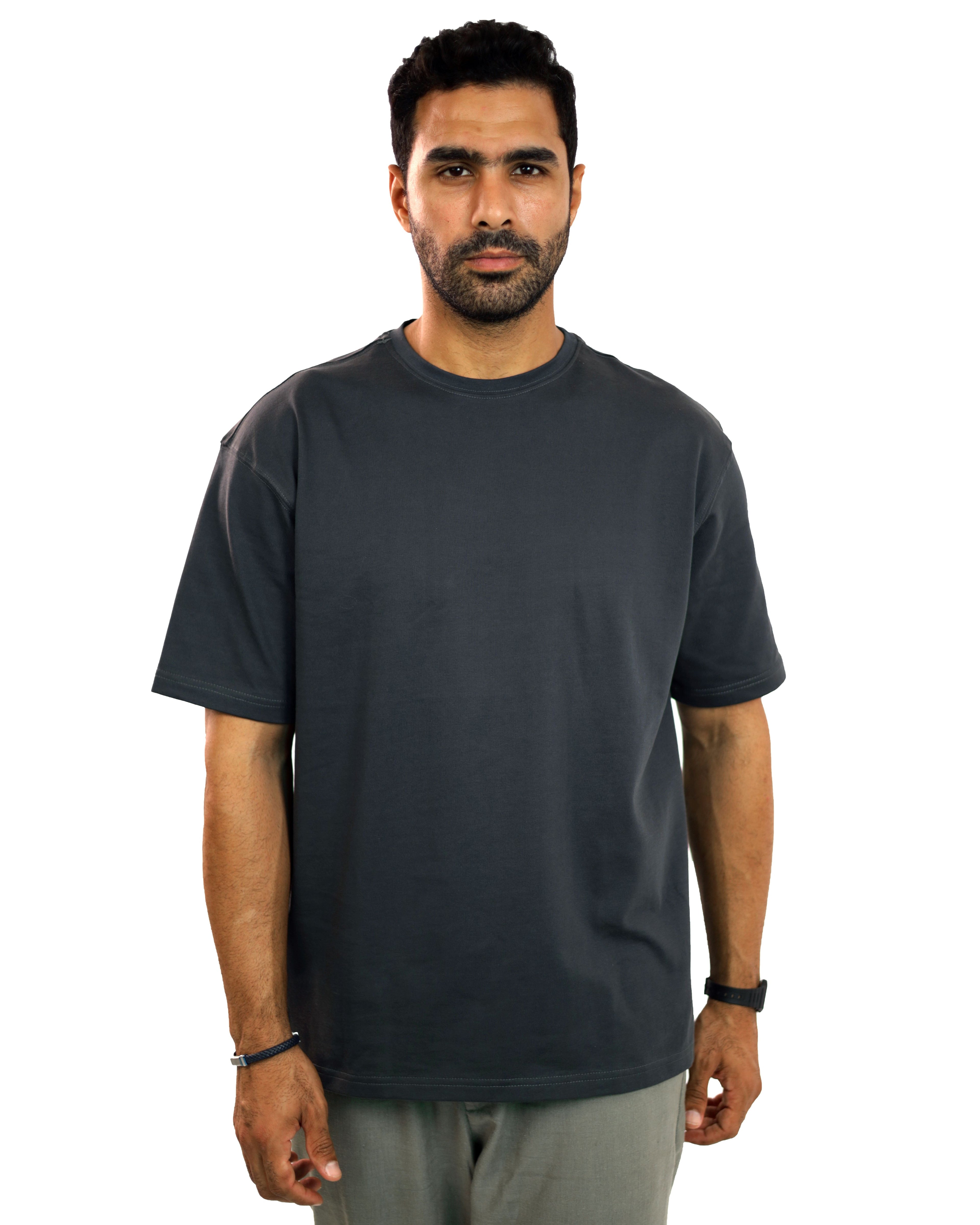 Dark Grey Oversized T-Shirt