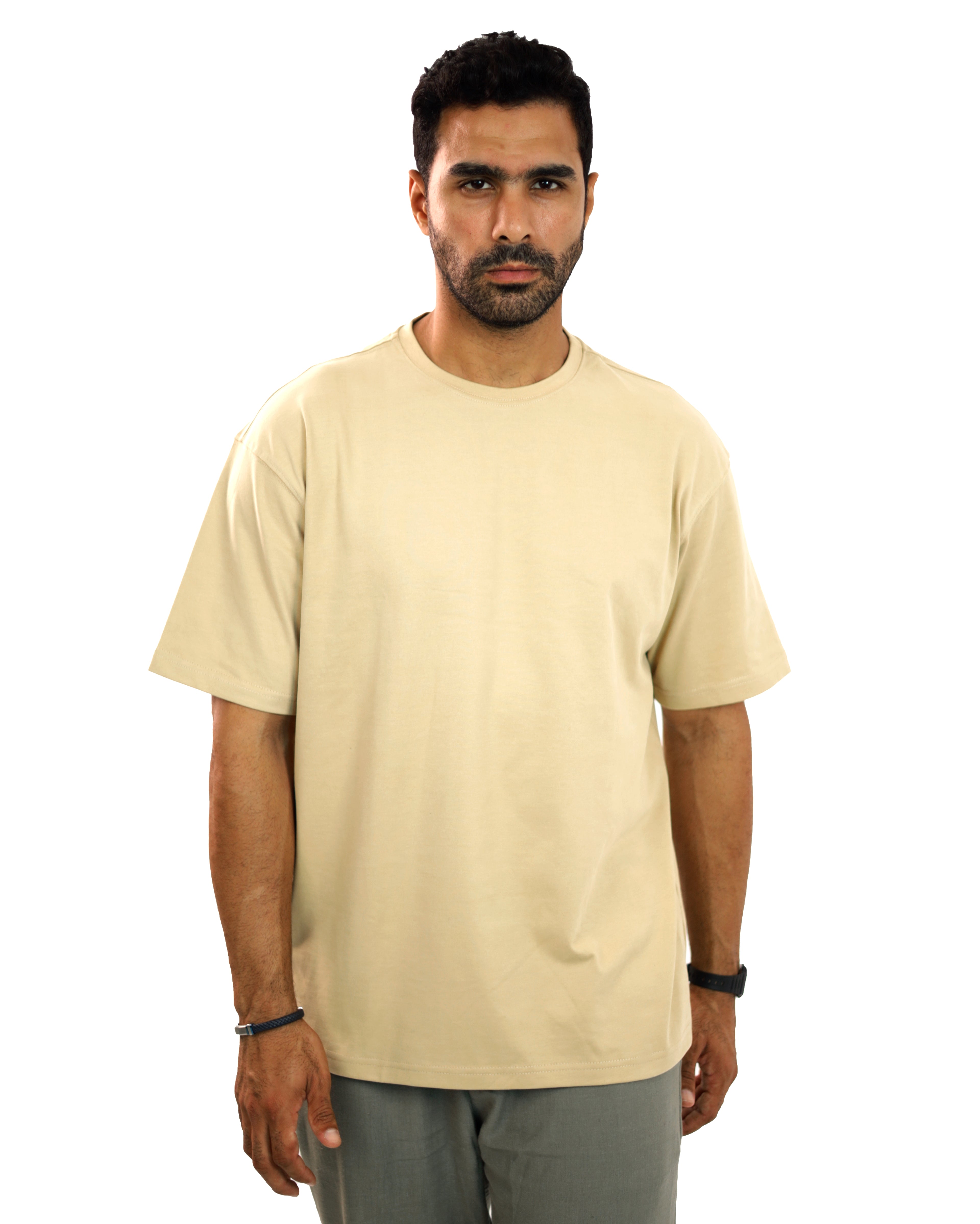 Beige Oversized T-Shirt