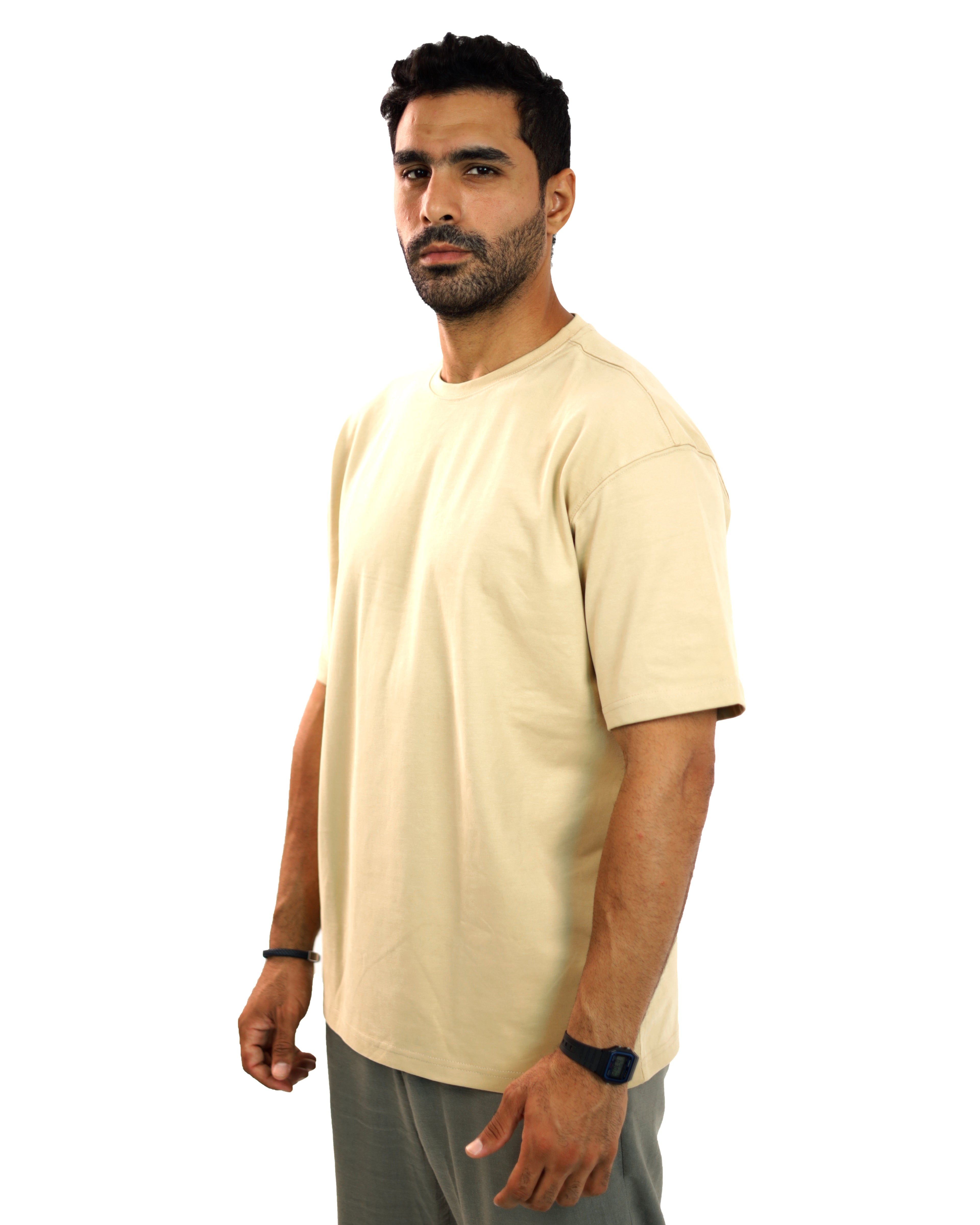 Beige Oversized T-Shirt