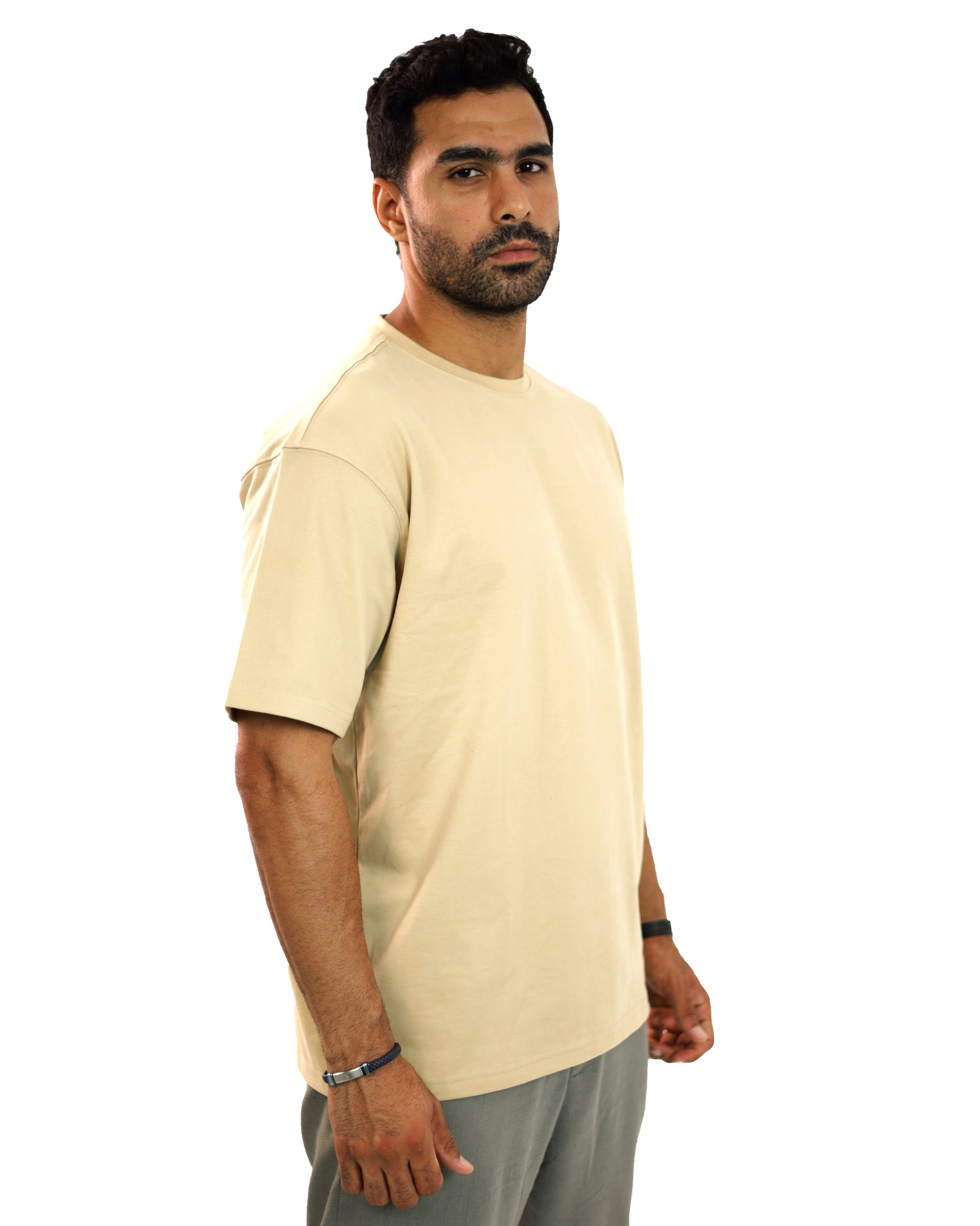 Beige Oversized T-Shirt