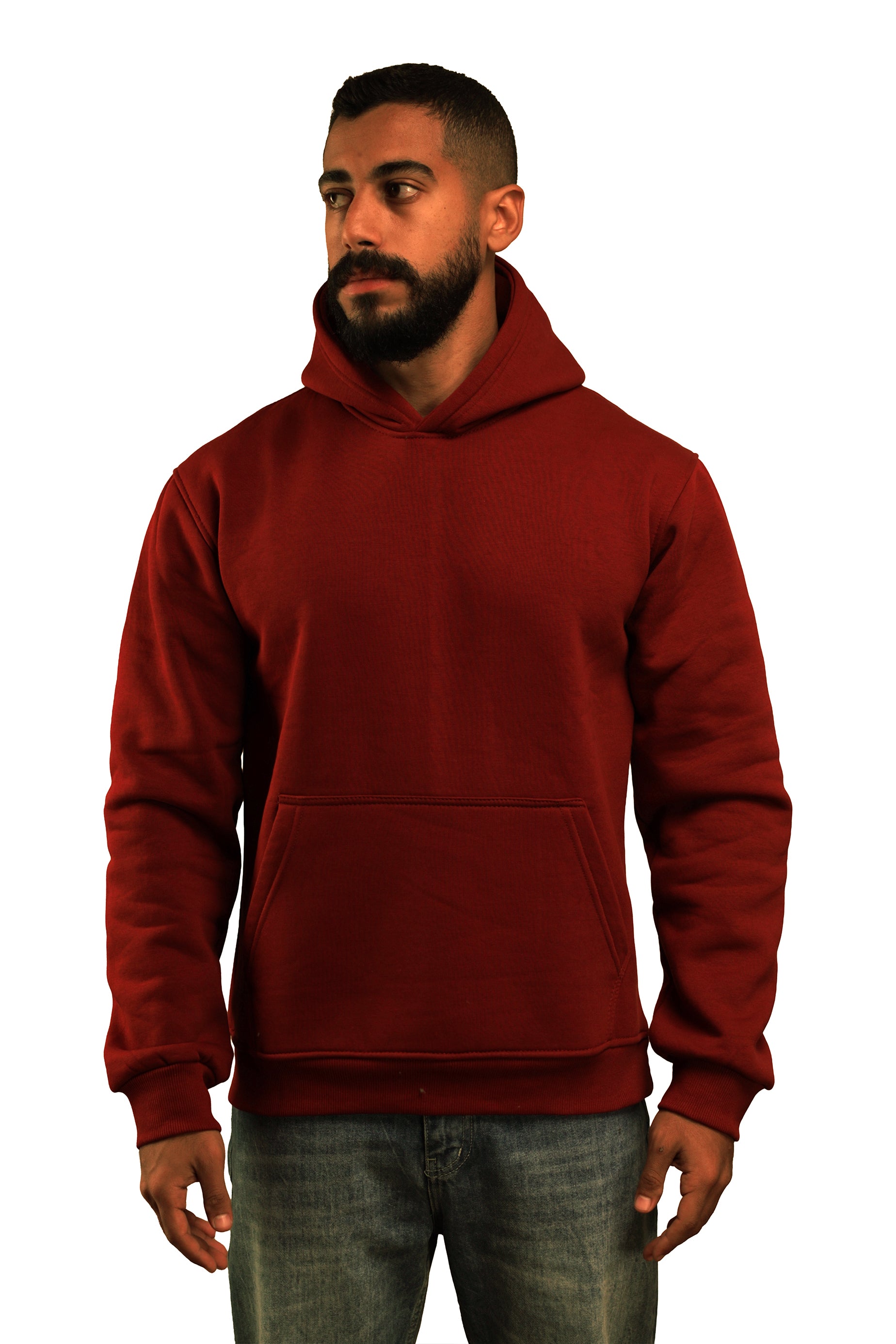 Burgundy Milton Hoodie