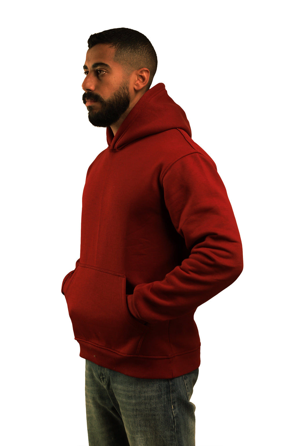 Burgundy Milton Hoodie