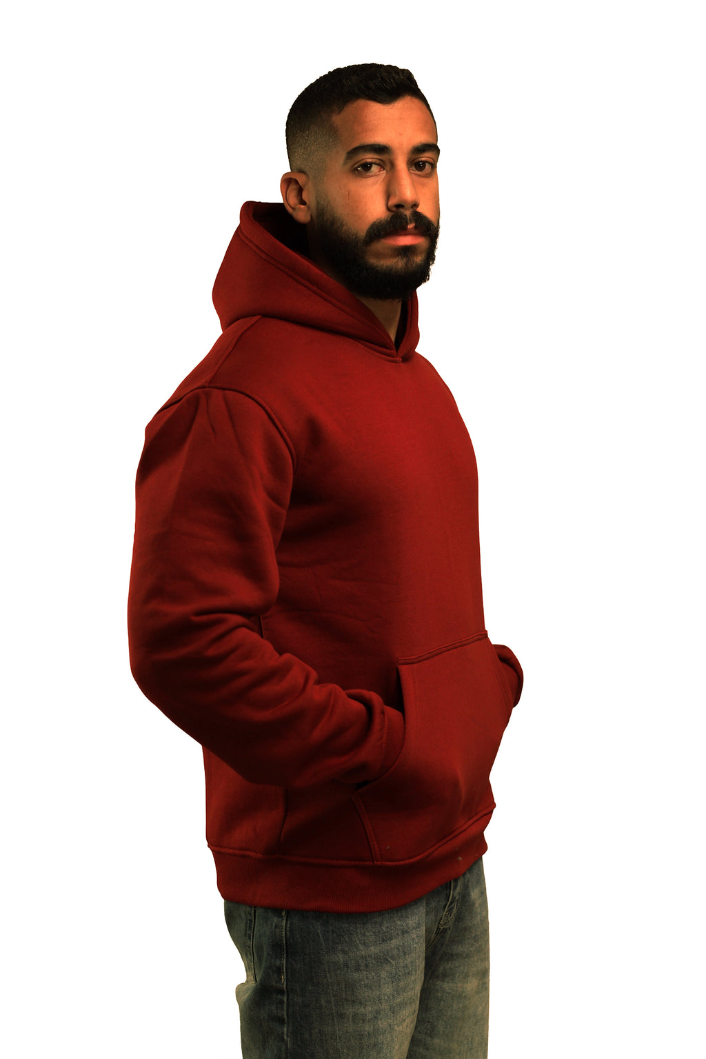 Burgundy Milton Hoodie
