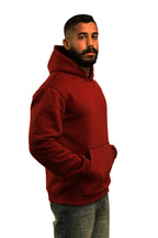 Burgundy Milton Hoodie