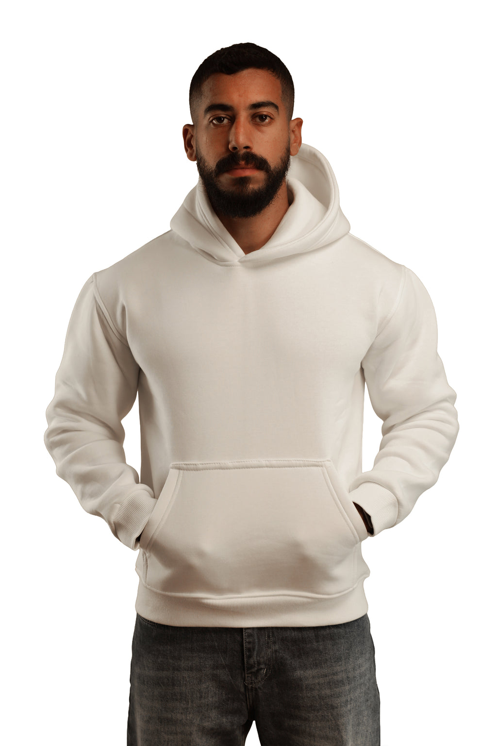 White Milton Hoodie