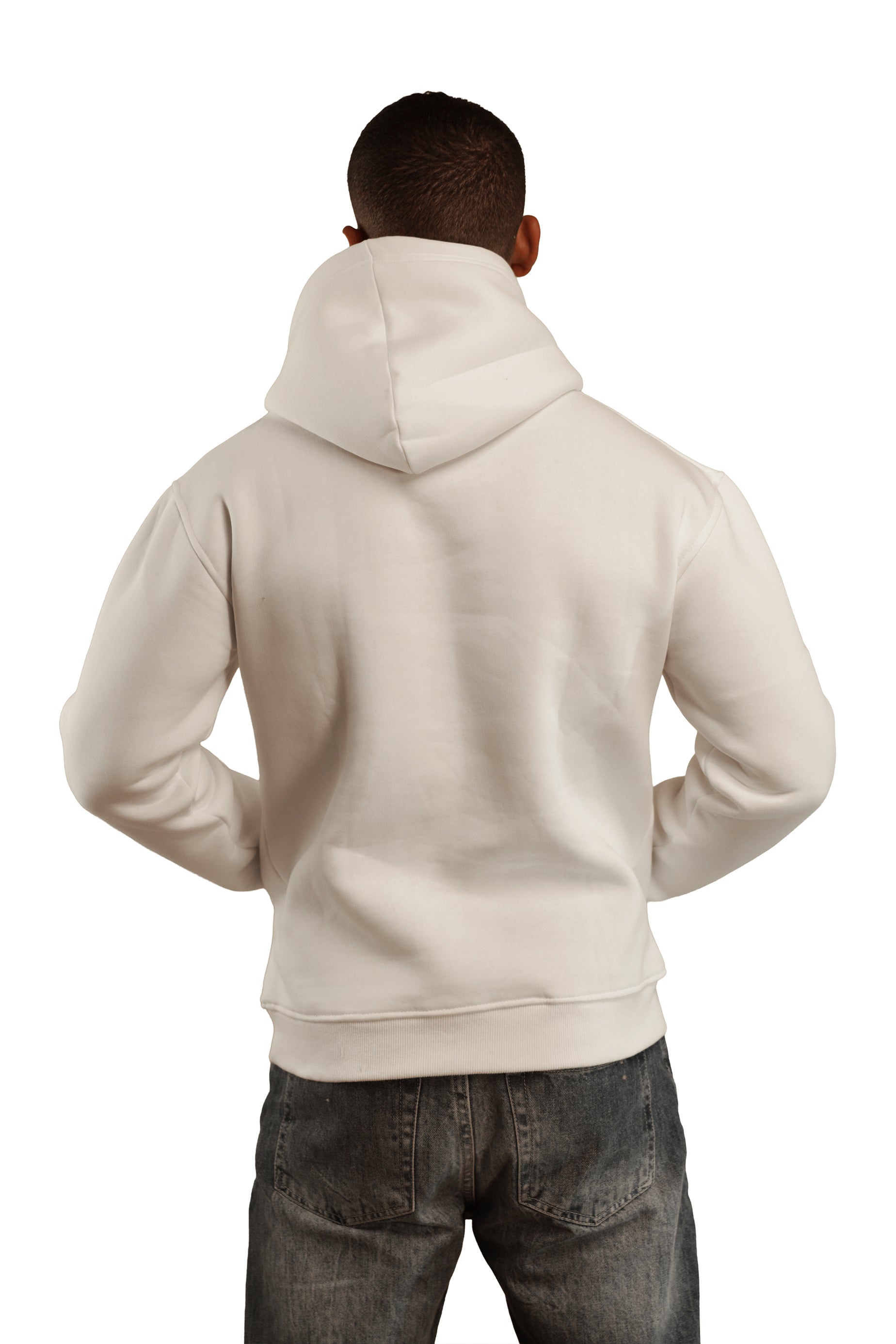 White Milton Hoodie