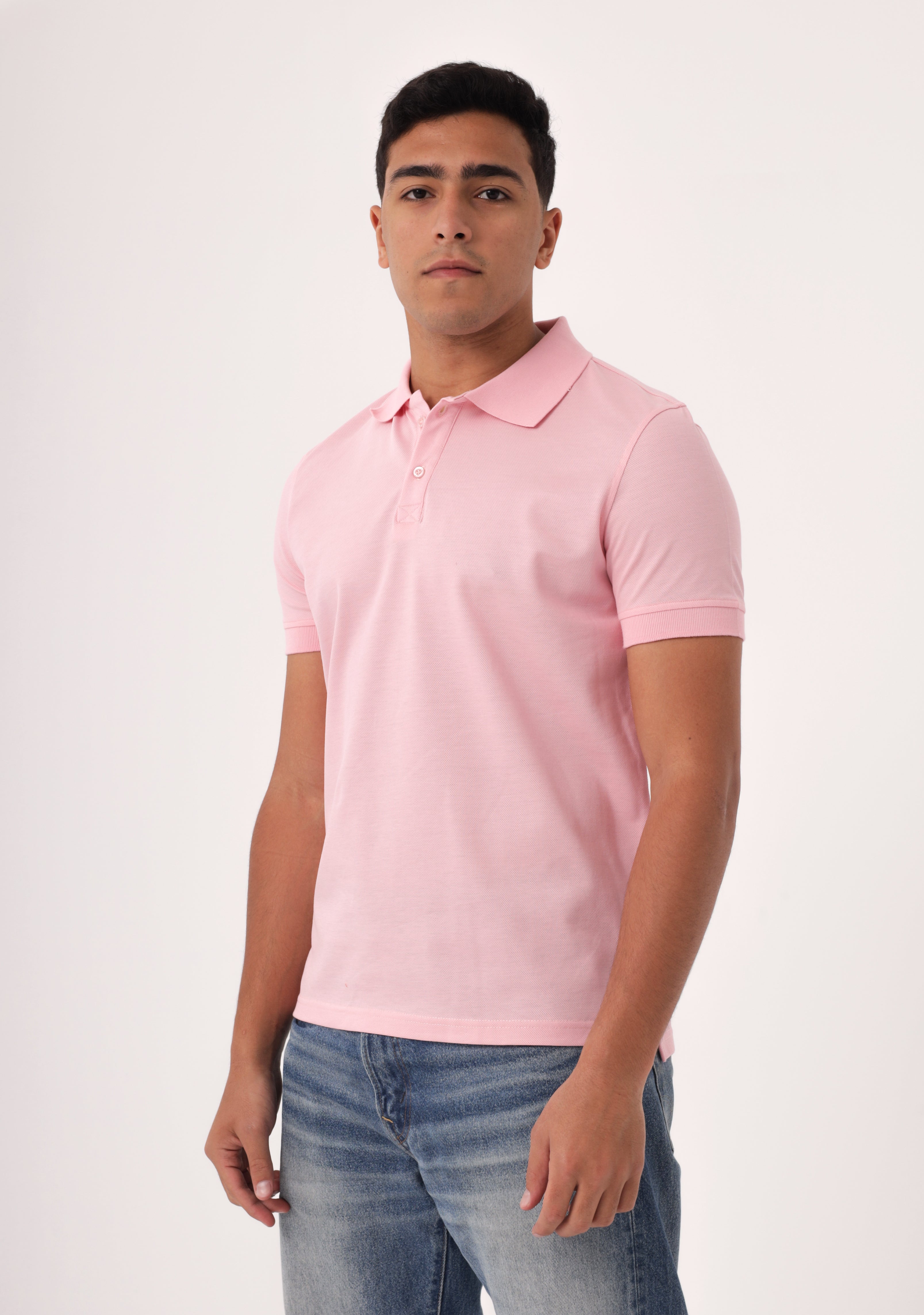 Light Pink Polo Shirt