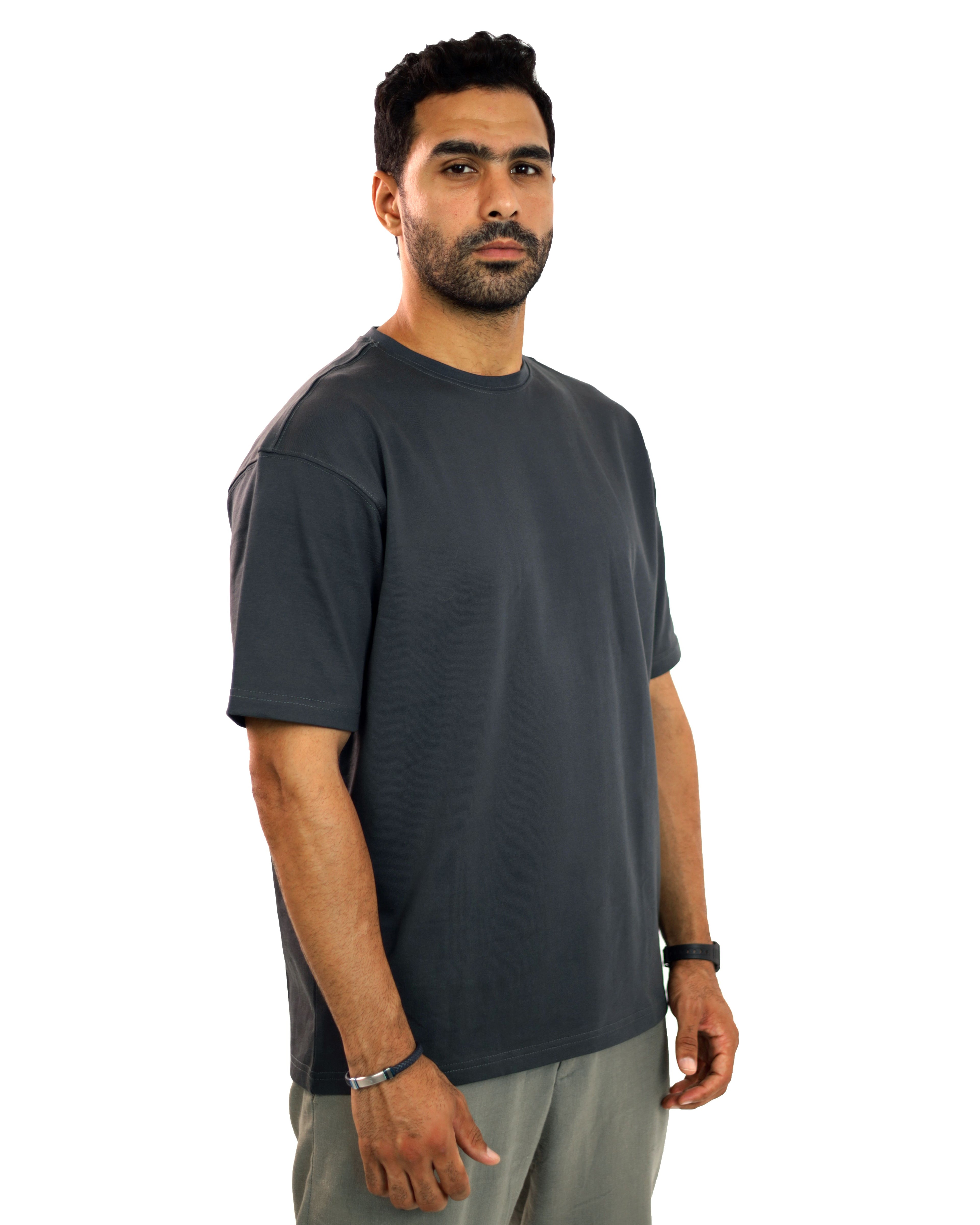 Dark Grey Oversized T-Shirt