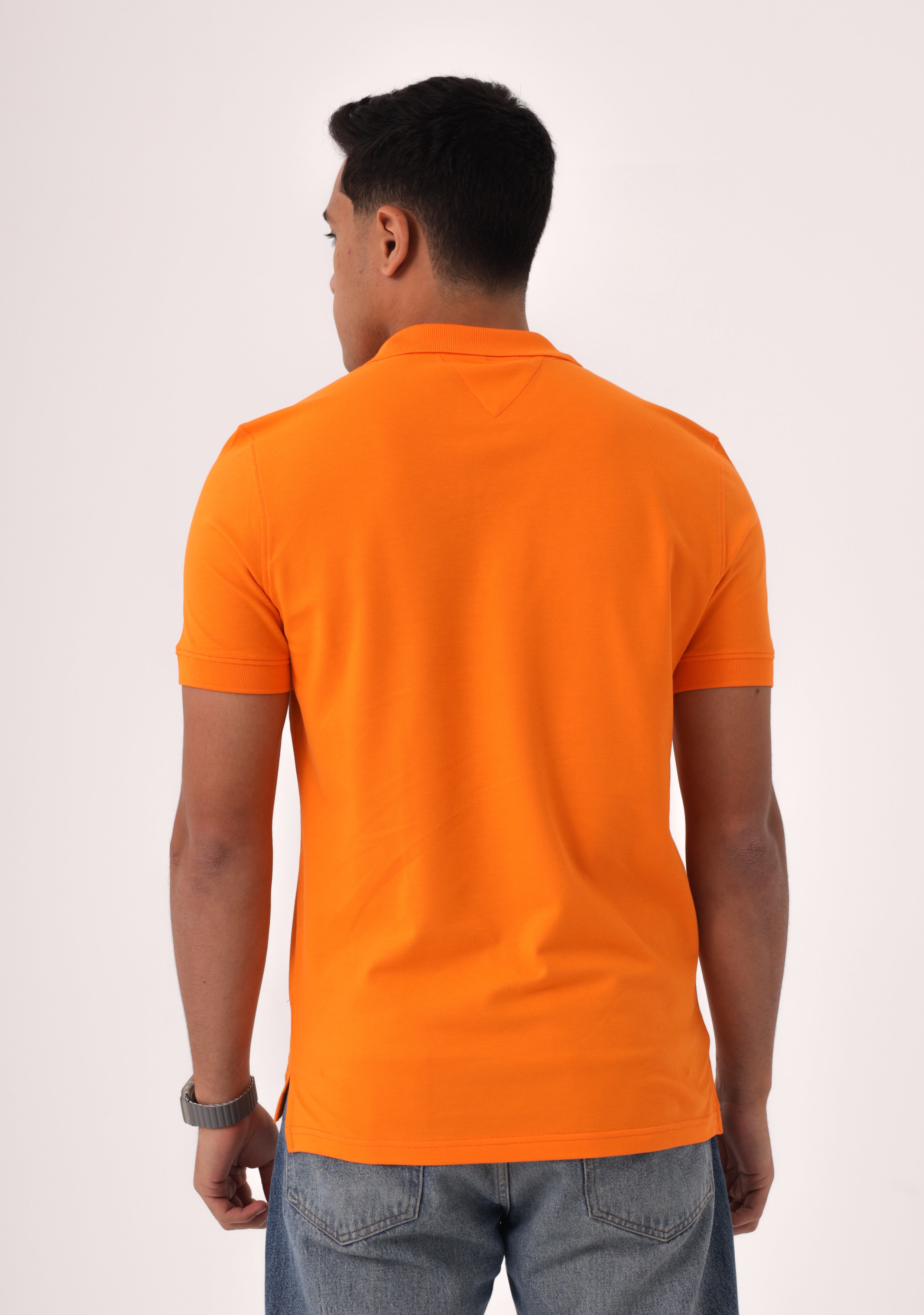 Bright Orange Polo Shirt