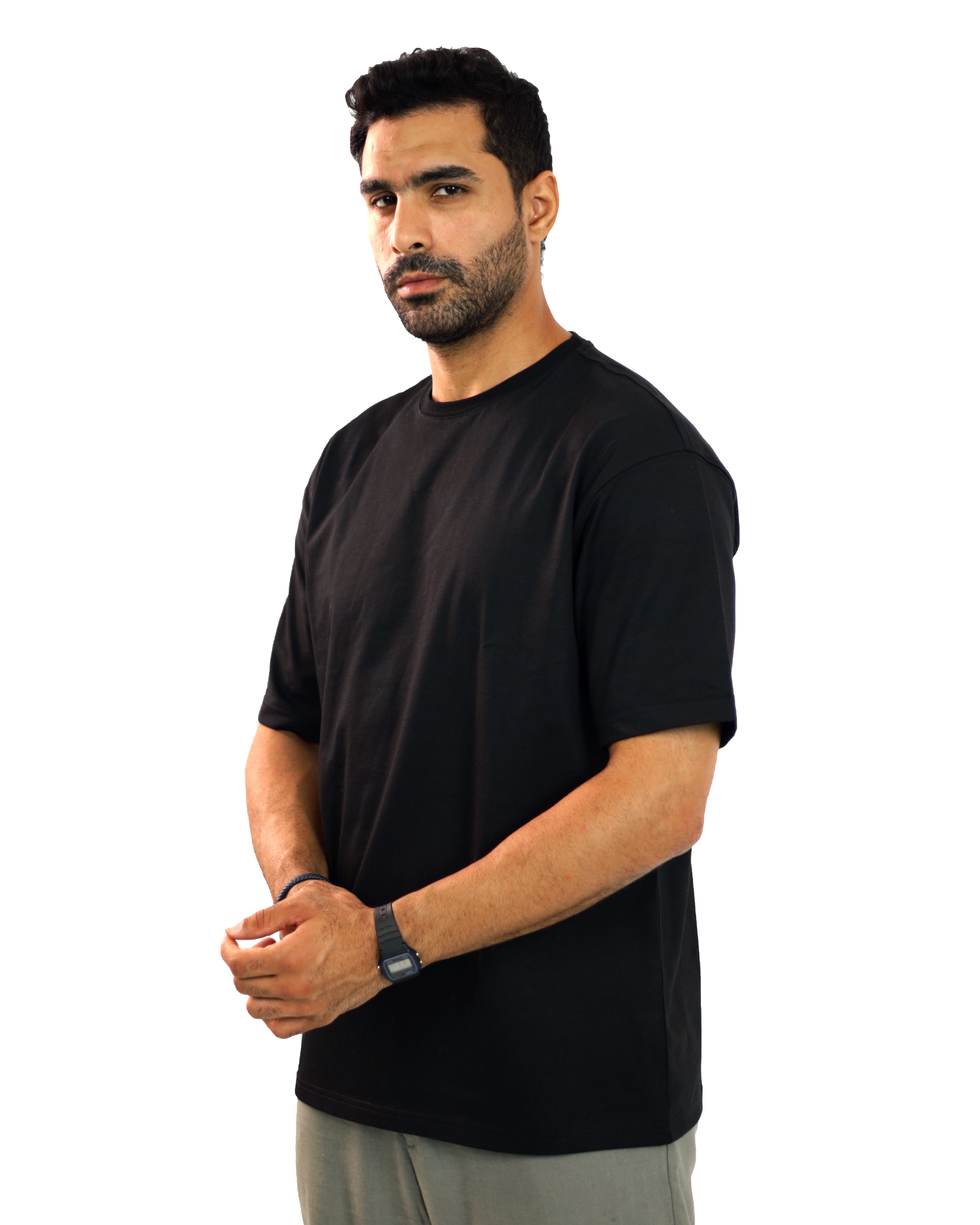 Black Oversized T-Shirt