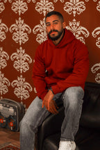 Burgundy Milton Hoodie